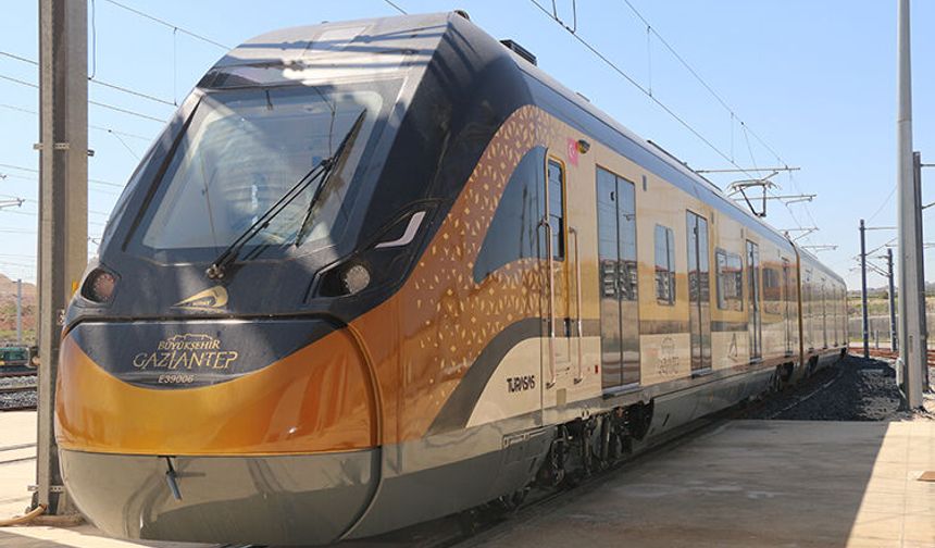 Türkiye'nin İlk Yerli ve Milli Treni Gaziantep'te