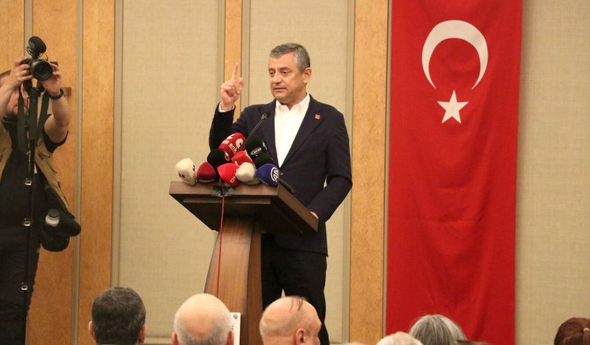 Özgür Özel'den Gaziantep Çıkışı