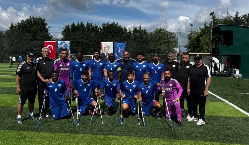 Şahinbey Ampute’den kritik galibiyet