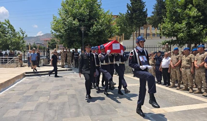İslahiye'de Uzman Çavuşa Acı Veda
