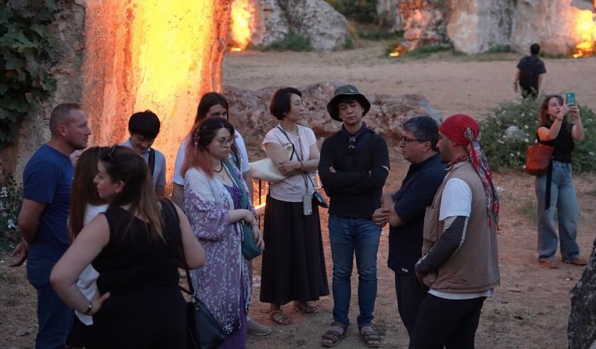 Japon Heyet Dülük'ün Tarihine Hayran Kaldı