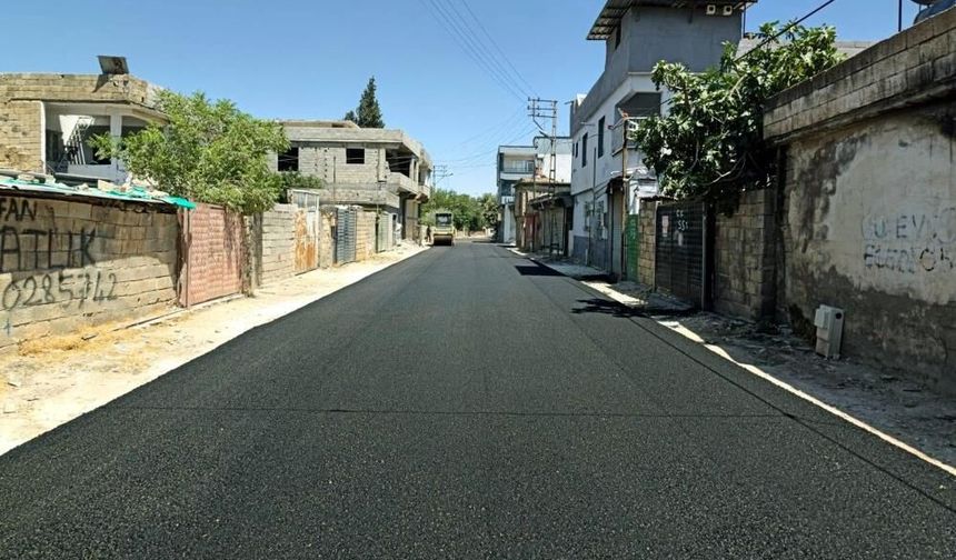 Araban'da sıcak asfalt çalışması tamamlandı
