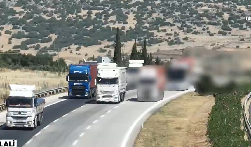 TAG Otoyolu'nda drone destekli denetim