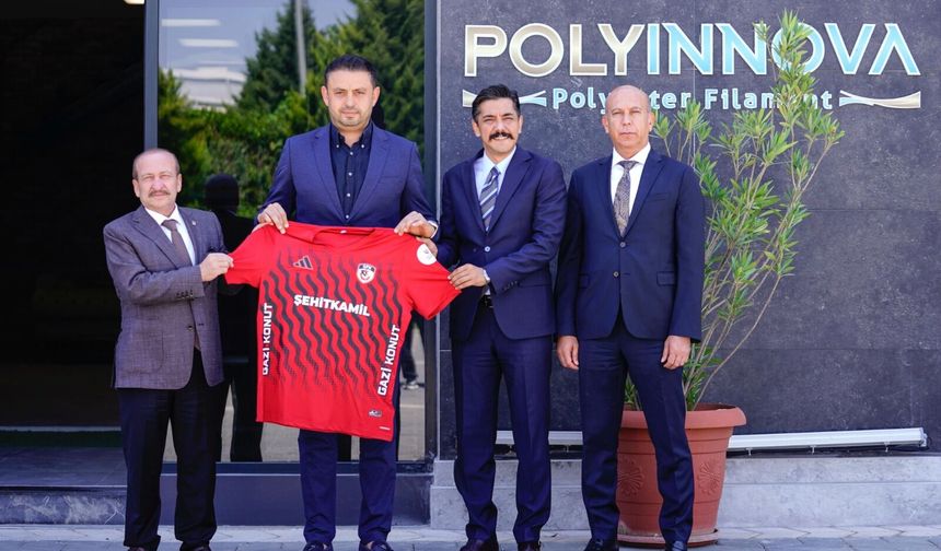 Gaziantep FK'dan OSB'de destek ziyareti