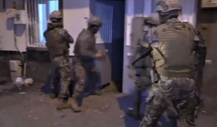Gaziantep merkezli operasyonda yüzlerce gözaltı