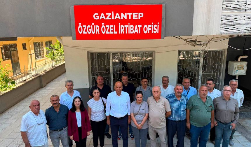 Gaziantep’te Özgür Özele İrtibat Bürosu Açıldı