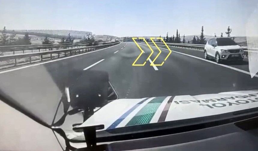 Gaziantep'te Ters Yöne Giren Sürücüye 90 Bin TL Ceza