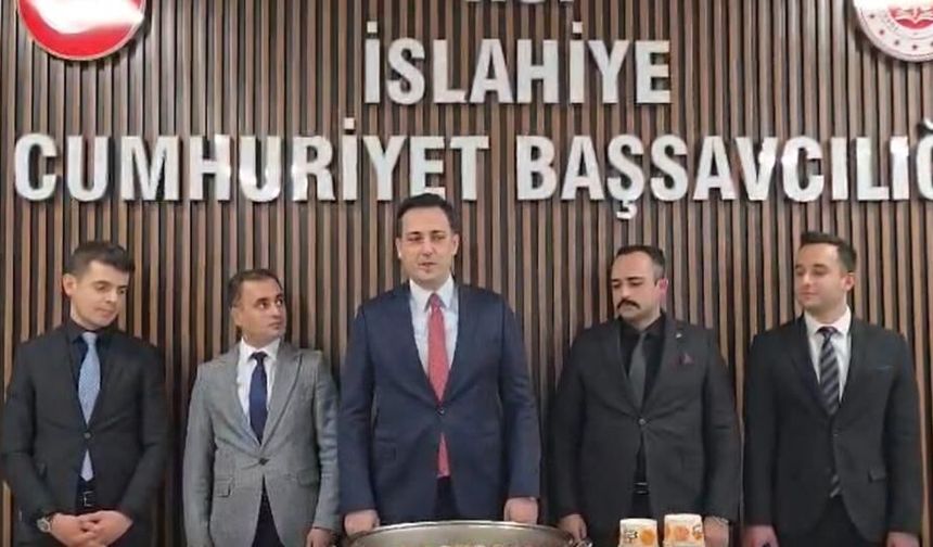 İslahiye Adliyesi'nde Bir İlk