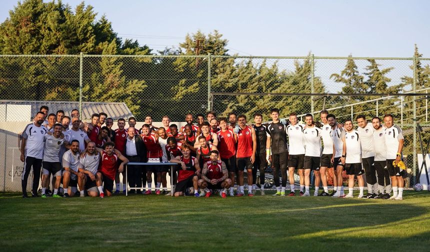 Gaziantep FK'da Kampta Doğum Günü Jesti