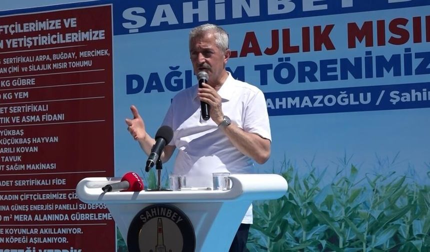 Şahinbey'den Üreticiye Büyük Yem Desteği