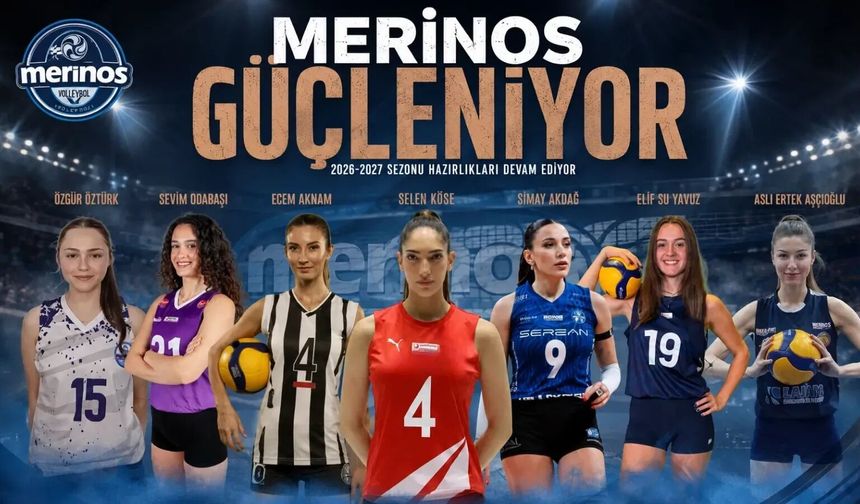 Merinos’un Yeni Sezon Kadrosu Güçleniyor