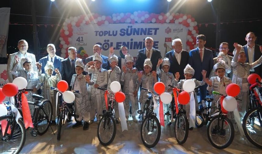Vakıflardan Gaziantep'te sünnet şöleni