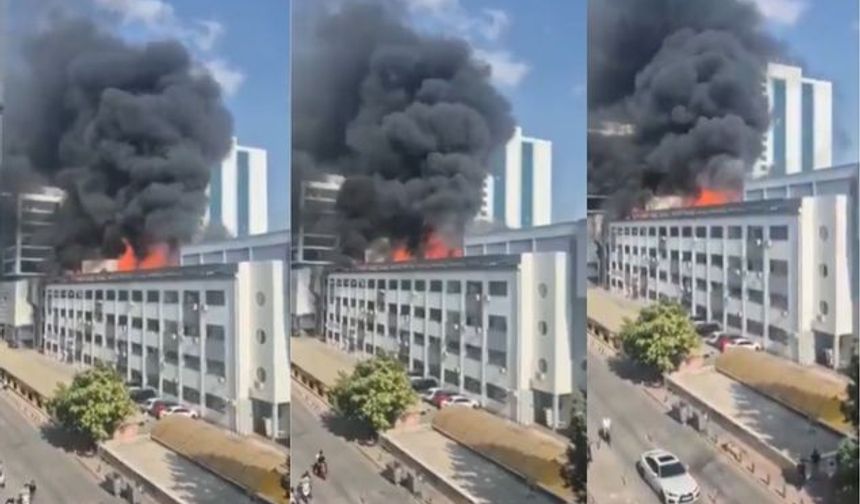Halı Sarayı'nda Alevler Yükseldi