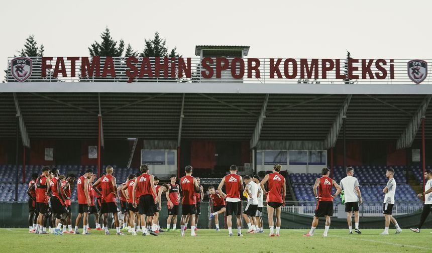 Gaziantep FK’da Süper Lig mesaisi başlıyor