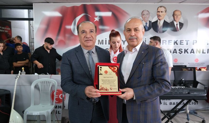 Engelsiz Zafer Buluşması'nda Anlamlı Plaket Töreni