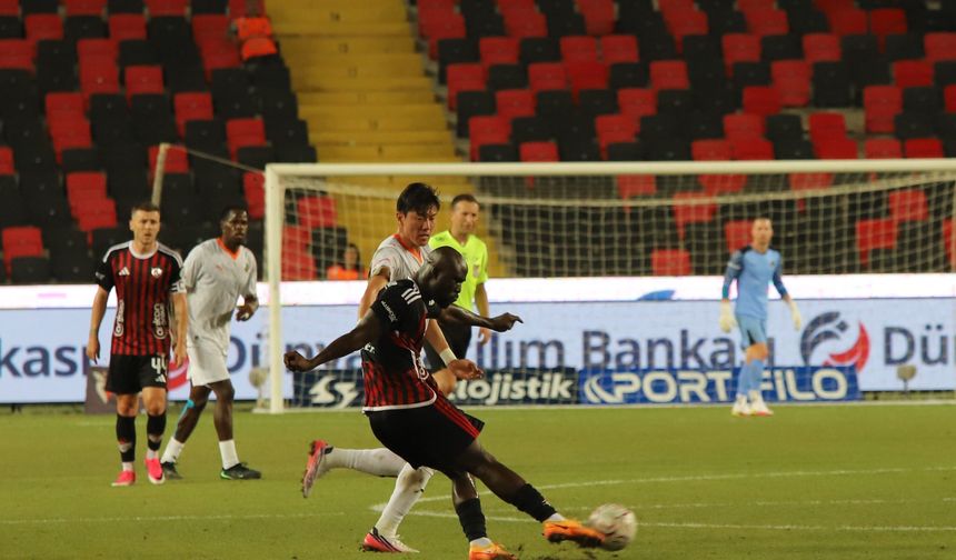Gaziantep FK Sezona 1 Puanla Başladı
