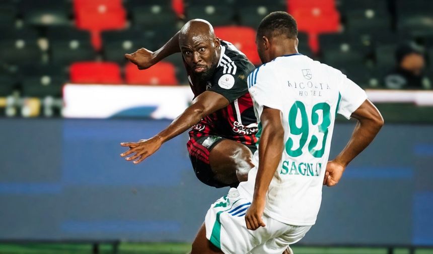 Gaziantep FK Evinde Mağlup: 1-2