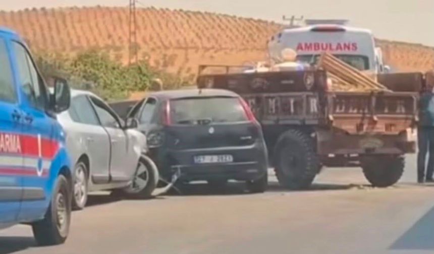 Gaziantep-Nizip Yolunda Zincirleme Kaza