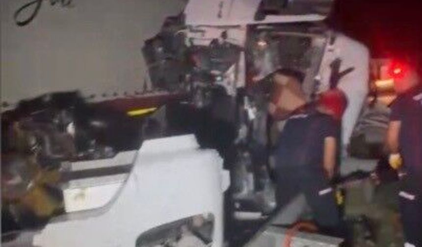 Gaziantep Yolunda Korkutan Kaza