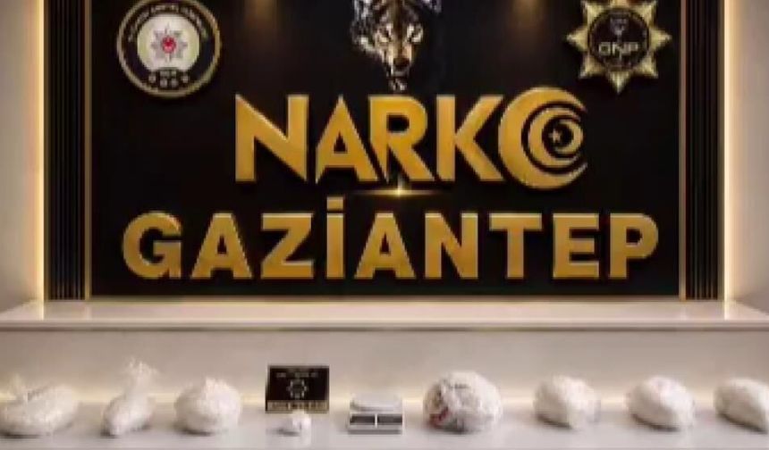 Gaziantep’te kilolarca metamfetamin ele geçirildi