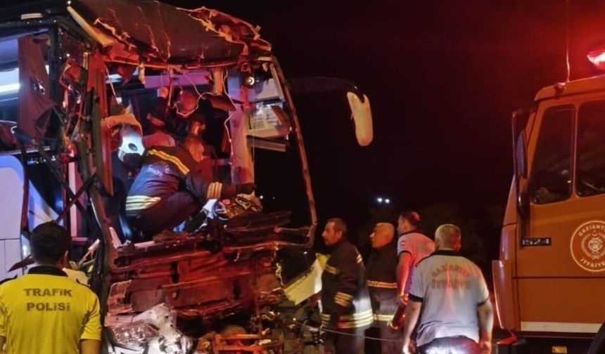 Gaziantep’te Korkunç Kaza Ölüm Getirdi
