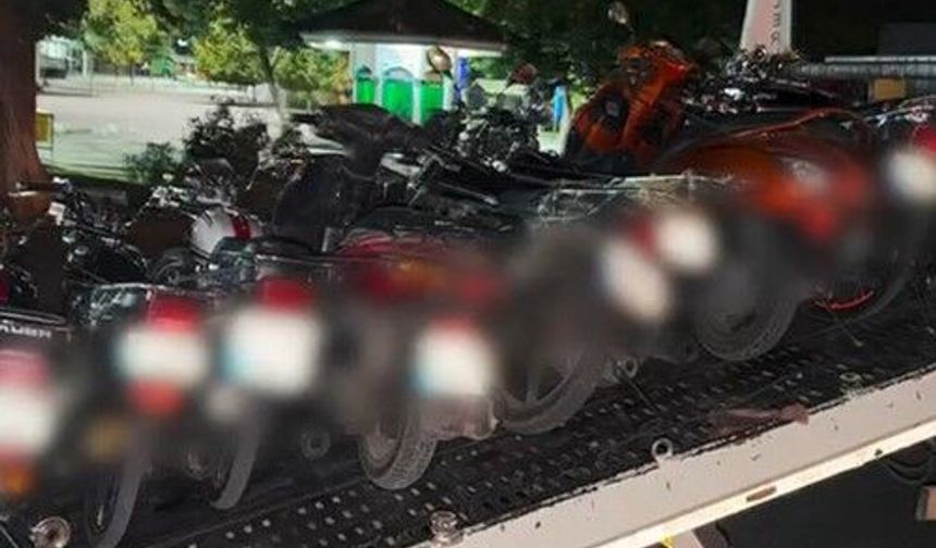 Gaziantep’te motosiklet denetimlerinde milyonlarca ceza