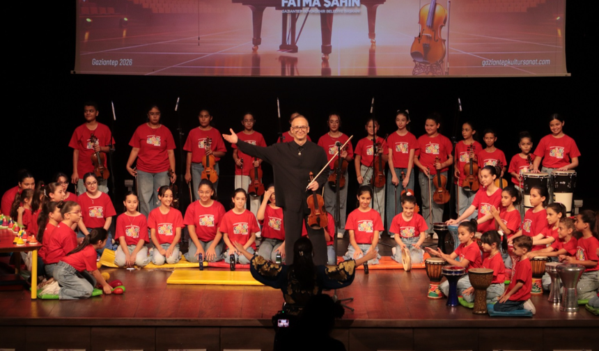 Gaziantep’te Müzik Kampına Görkemli Final