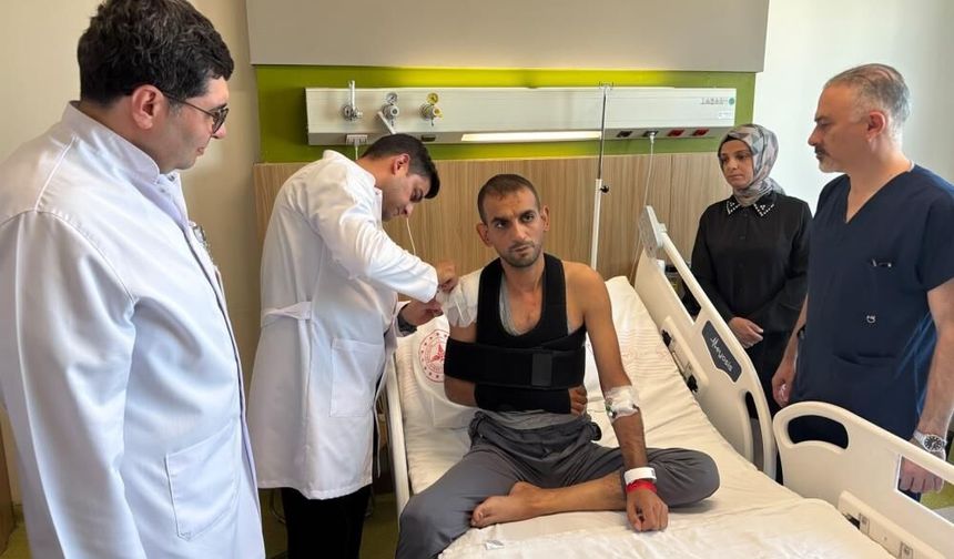 Gaziantep’te nadir uygulanan ameliyat başarıyla yapıldı