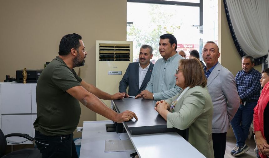 Şahin ve Yılmaz Turgut Özal Bulvarı'nı İnceledi