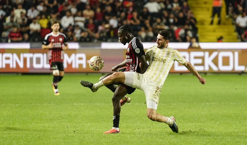 Gaziantep FK, Fenerbahçe’den 9 maç sonra puan aldı
