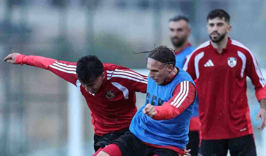 Gaziantep FK’da Çorum FK mesaisi sürüyor