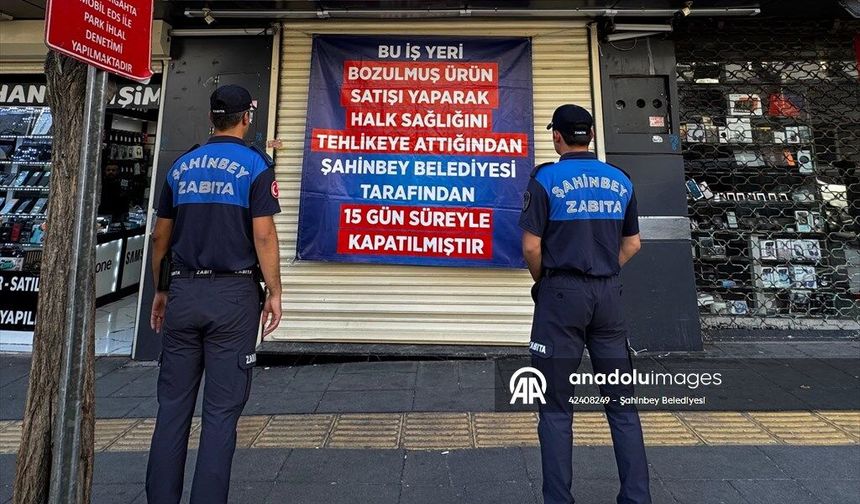 Gaziantep’te Bozuk Döner Satan İşletme Mühürlendi