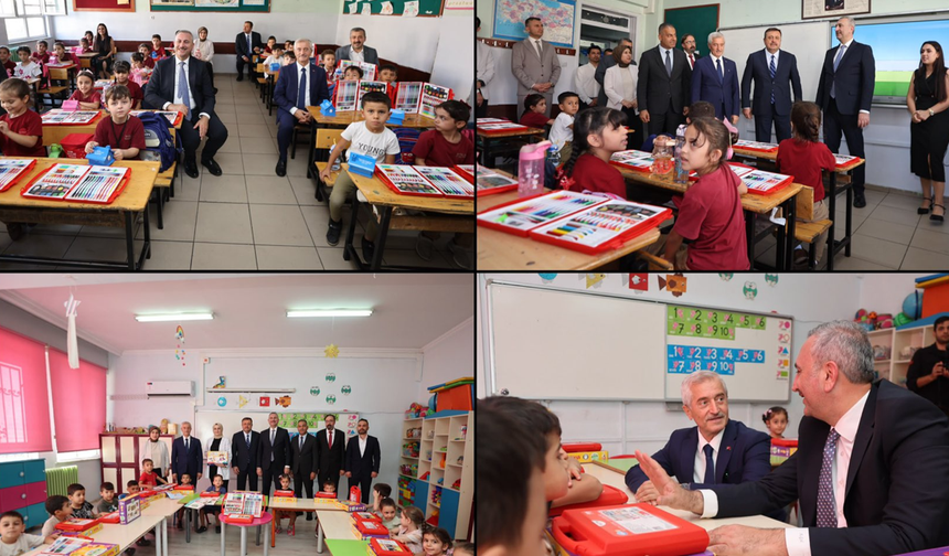 Gaziantep’te Öğrencilere Anlamlı Hediye