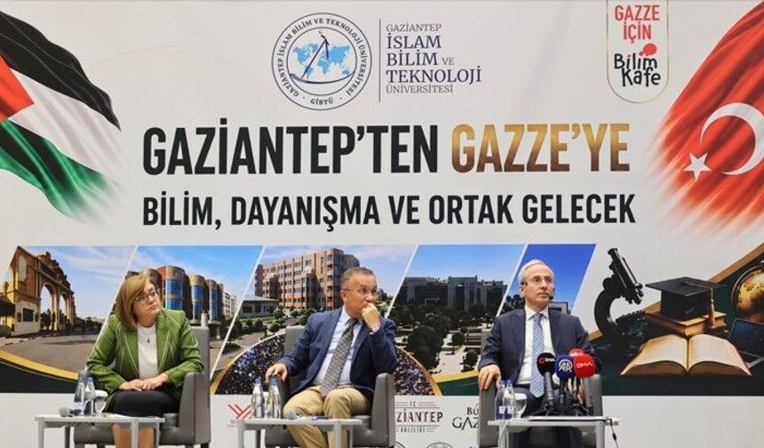 Gaziantep'ten Gazze'ye Akademik Destek