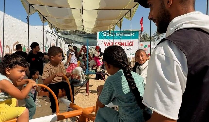 Gazze'deki Çocuklar İçin Yedi Başak'tan Anlamlı Festival