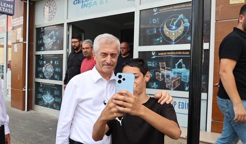 Şahinbey'de Mesleki Eğitime Başkan Desteği