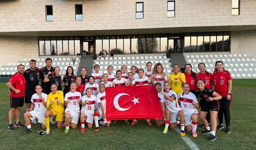 U15 Kız Millî Takımı Sezona Zaferle Başladı