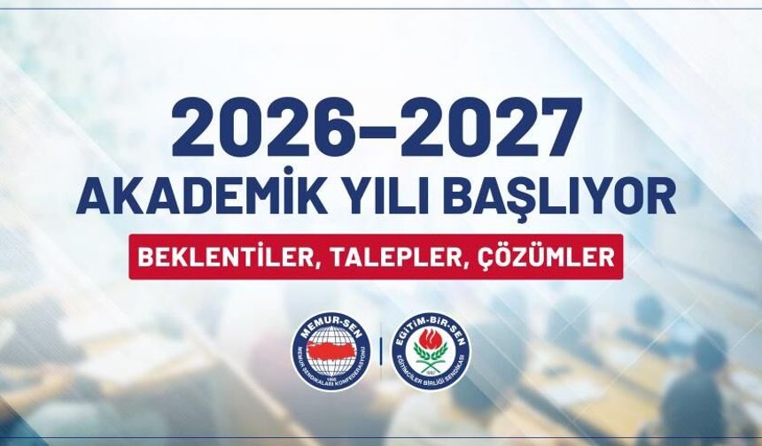 Eğitim-Bir-Sen'den Yeni Akademik Yıl Mesajı