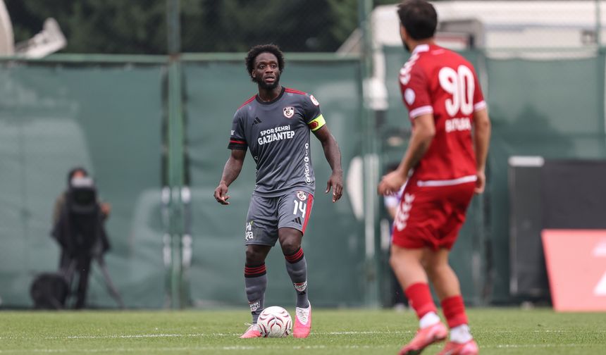 Gaziantep FK'da Abena ilk kez kaptan çıktı