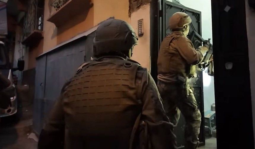 Gaziantep'te nitelikli yağma operasyonu