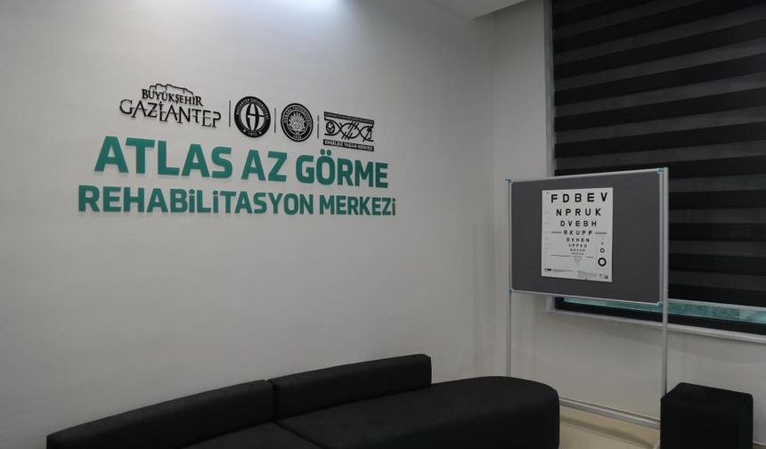 Gaziantep’te Atlas Az Görme Rehabilitasyon Merkezi Açıldı