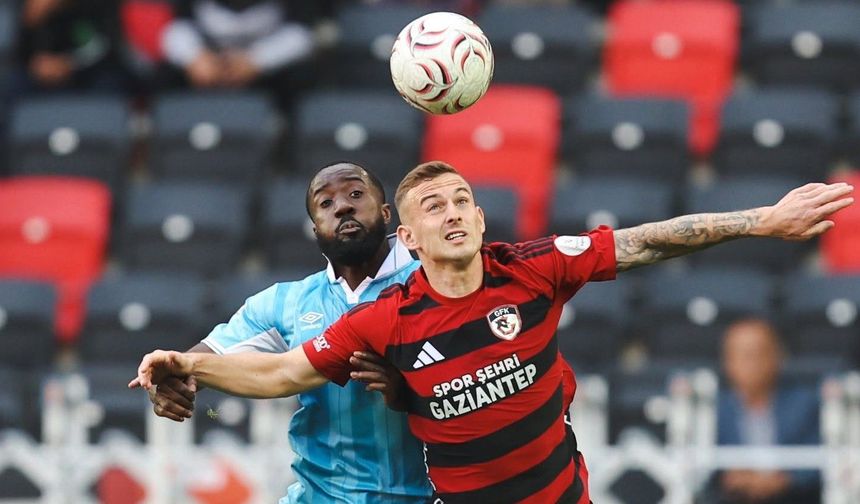 Gaziantep FK’ya evinde şok: 1-3