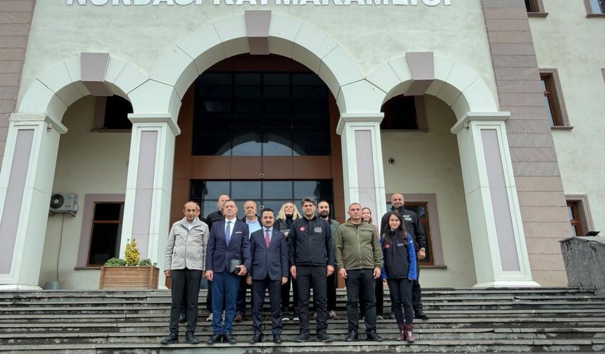 Nurdağı'nda uluslararası ziyaret