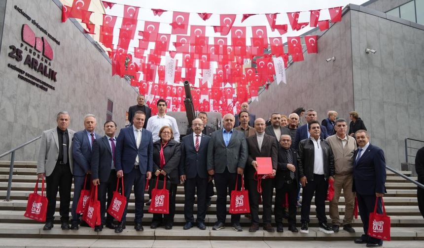 Gaziantepliler Federasyonu 25 Aralık Müzesi'ni Gezdi