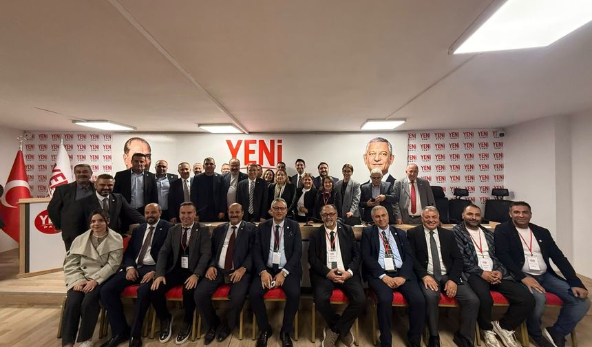 Yeni Parti Gaziantep'te Yönetim Belli Oldu