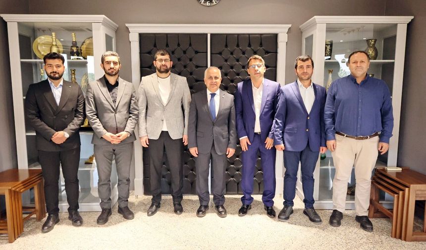 Akademik Heyetten Rektör Doğan'a Anlamlı Ziyaret