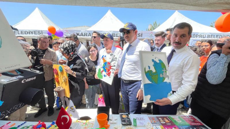 Deprem bölgesinde Dünya Çevre Günü kutlandı