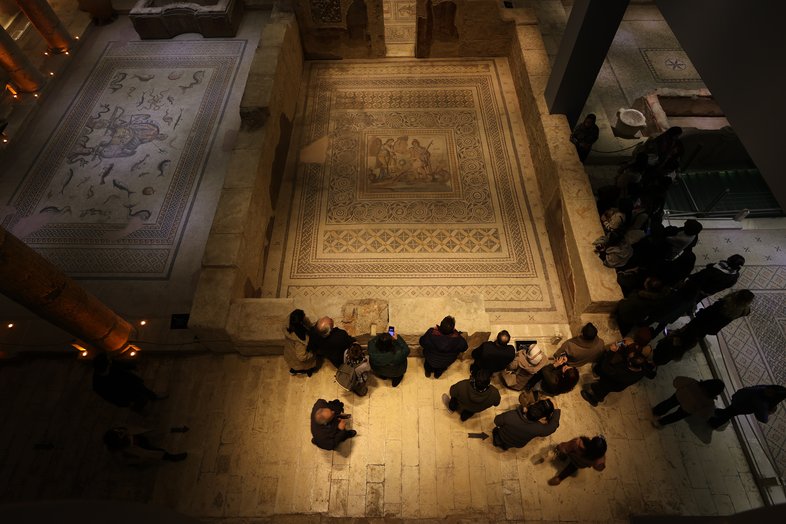 Zeugma Müzesiaa 20231231 33317770 33317766 Zeugma Mozaik Muzesinde Yeni Yilda Hedef 600 Bin Ziyaretci