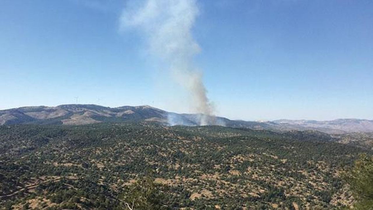 Gaziantep Nurdağı Orman Yangını Çıktı