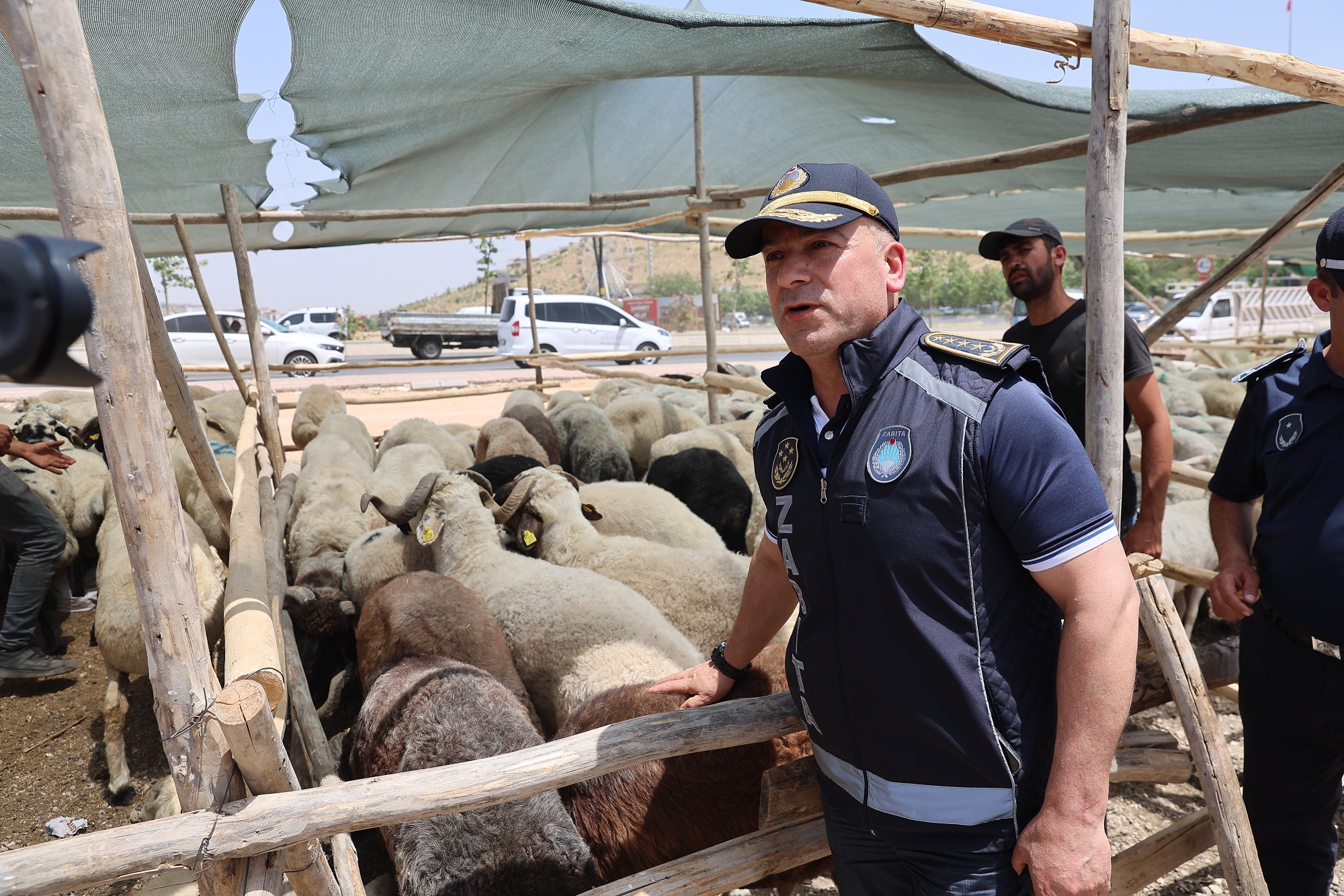 Gazi̇antep’te Kurban Bayrami Öncesi̇ Siki Deneti̇mler Sürüyor (6)